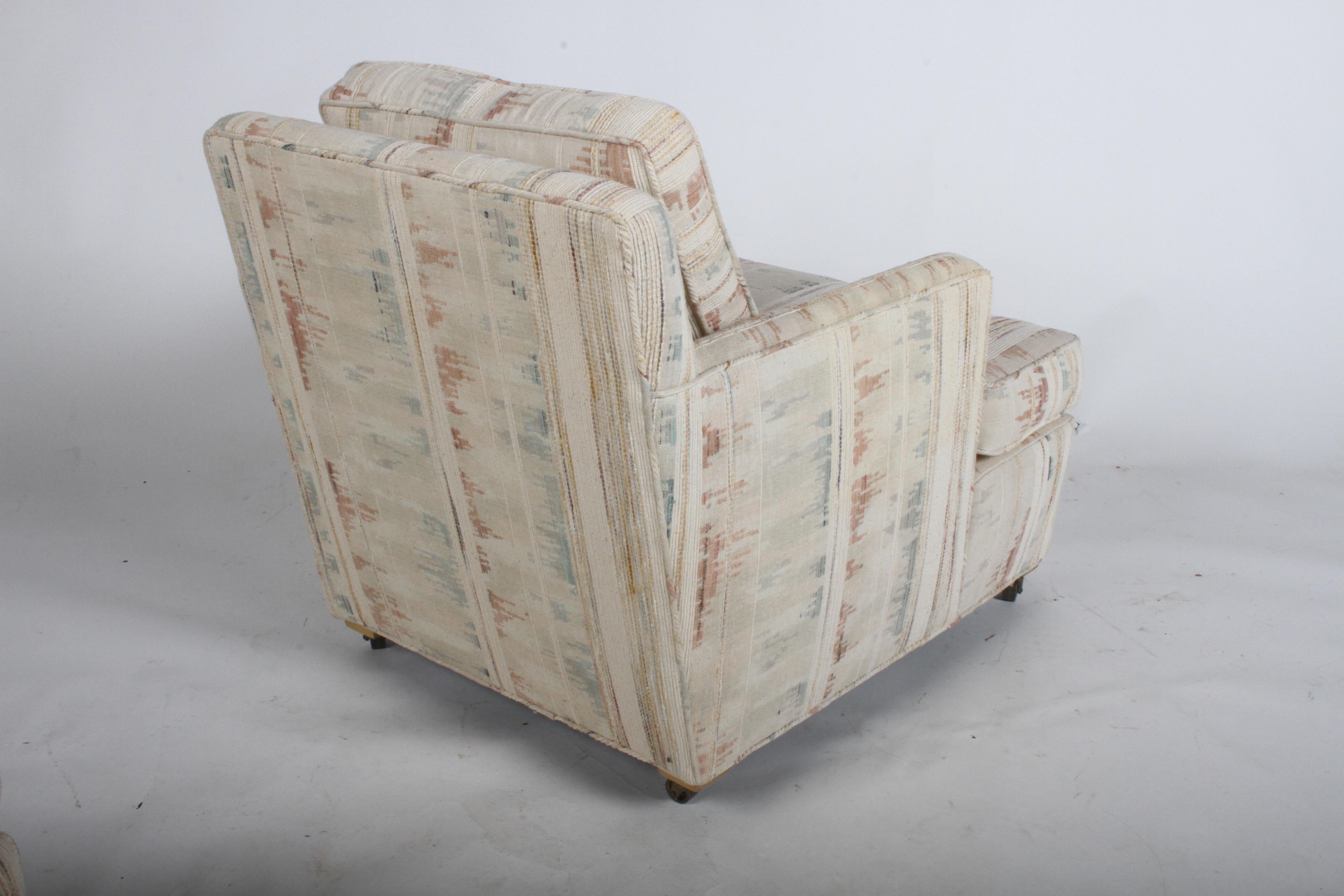 Edward J. Wormley Lounge Chair and Ottoman circa 1950s for Dunbar For Sale 6