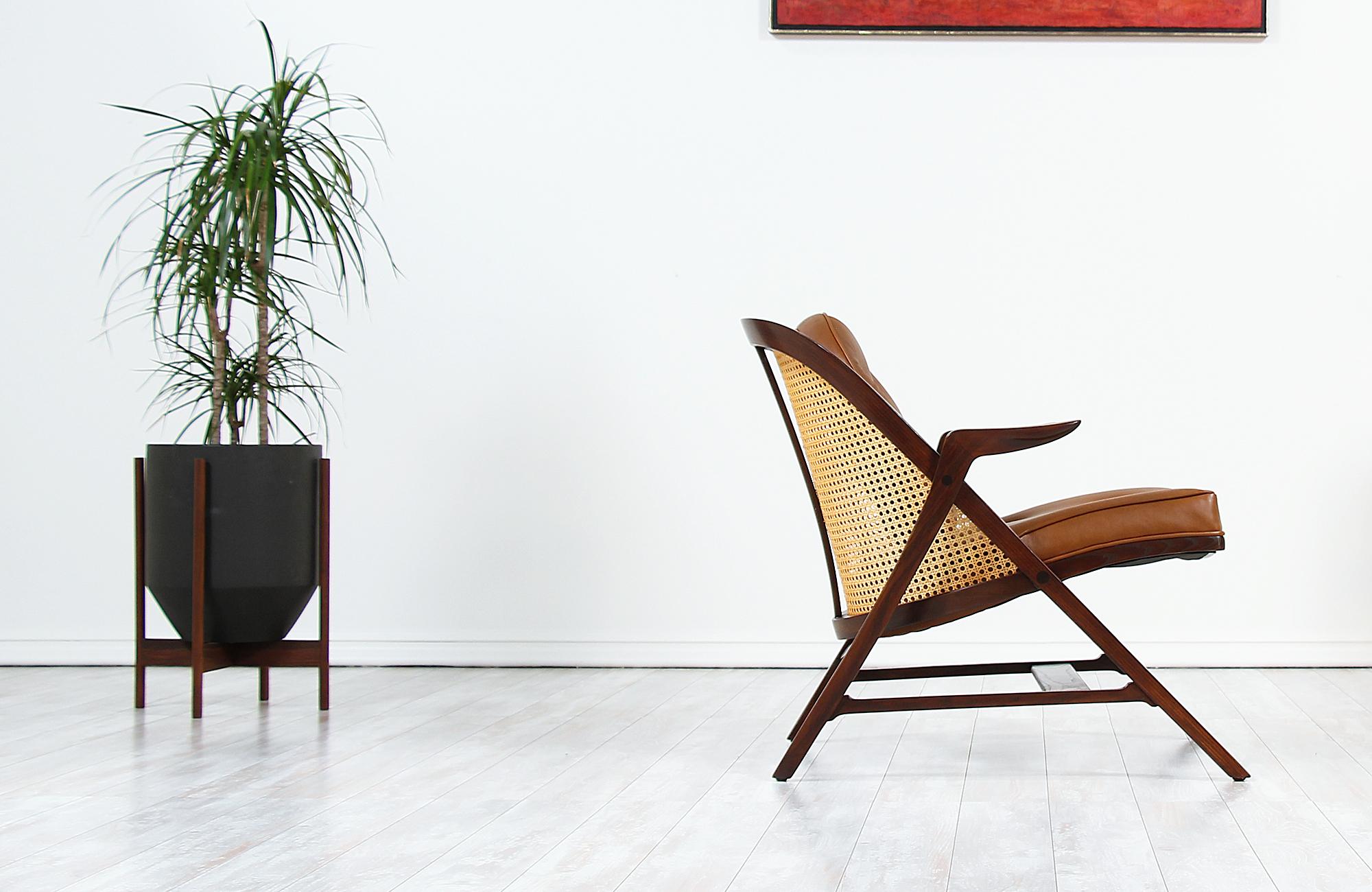 American Edward J. Wormley Model 5700-A Lounge Chair for Dunbar