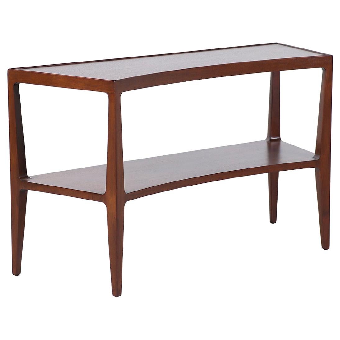 Edward J. Wormley Two-Tier Console Table for Dunbar