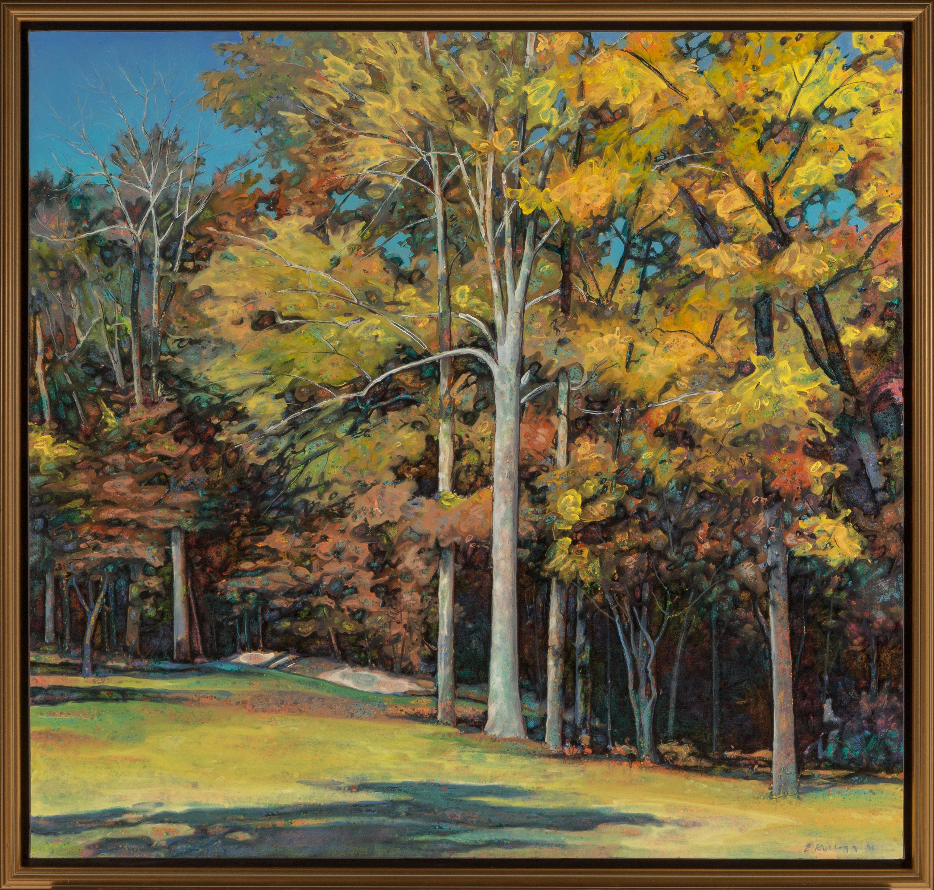 Alberi - Painting Contemporaneo di Edward Kellogg