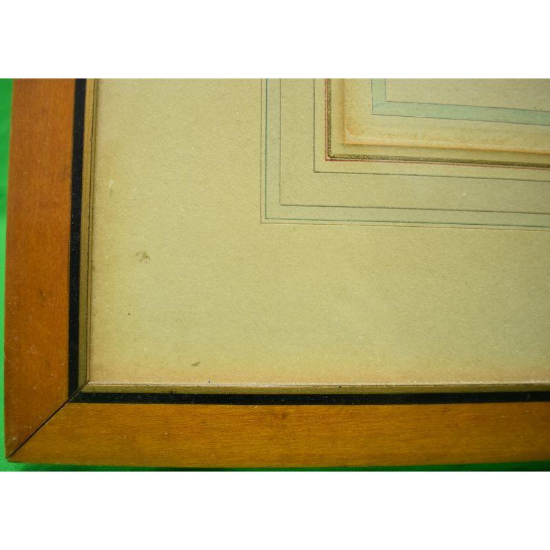 Edward King Acuarela coloreada a mano c1929 