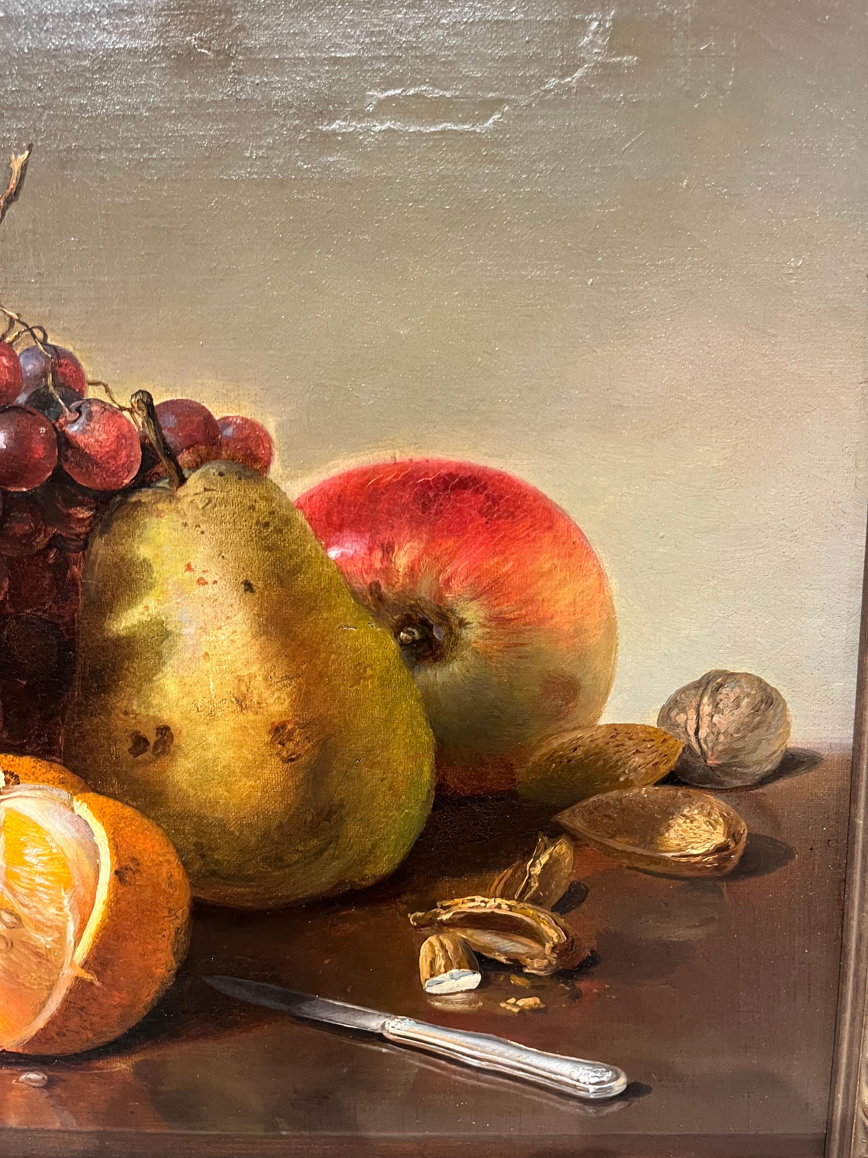 Edward L.A. Custer (1837-1881) è stato un pittore americano noto per i suoi dipinti di paesaggi, scene di genere e nature morte spesso intrise di romanticismo e idillio. I dipinti di Custer raffigurano spesso sereni paesaggi rurali, incantevoli