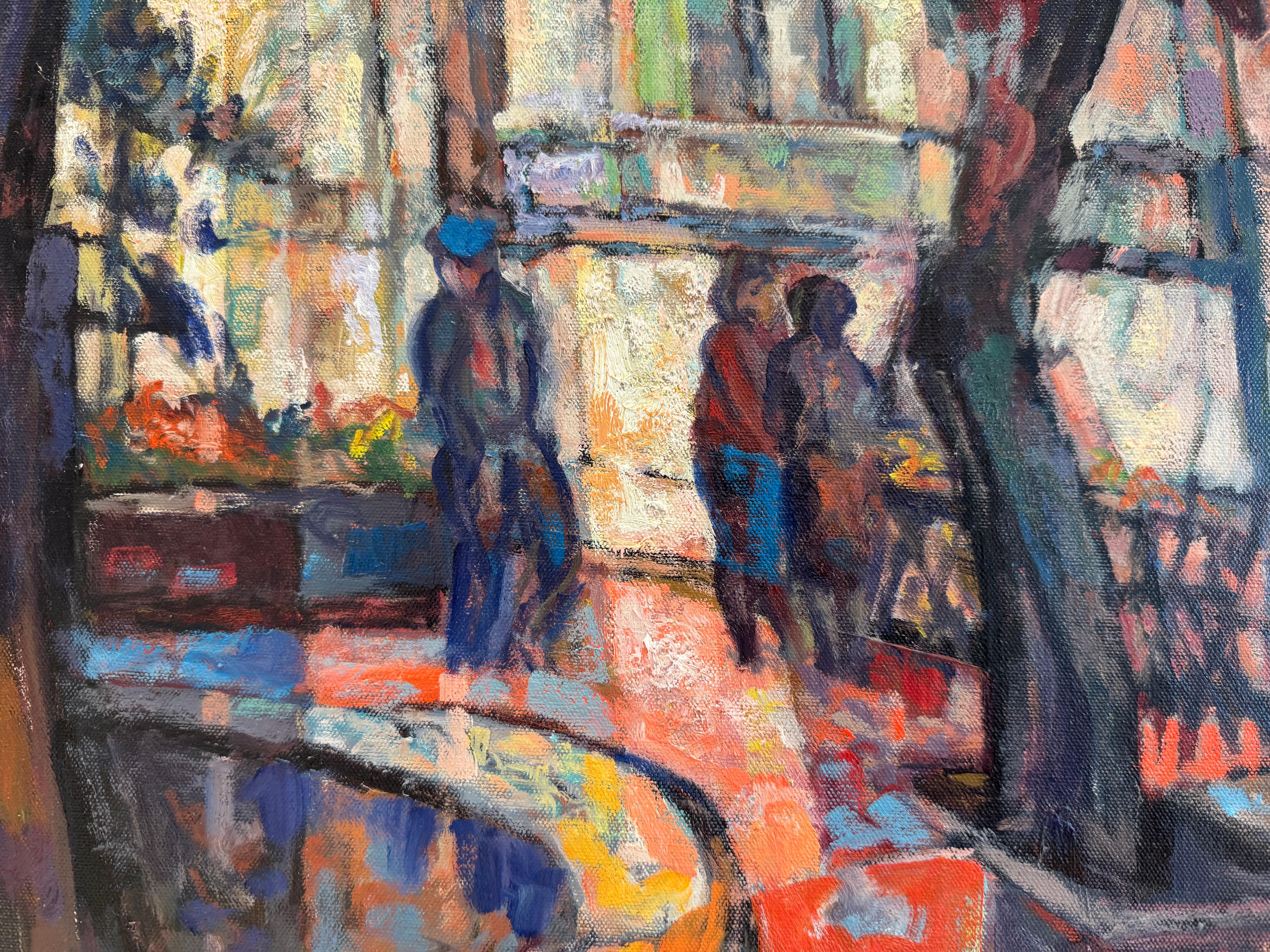 Un perfetto esempio del lavoro successivo di Loper. Molto simile a Cezanne, tranne che per la frattura degli spazi operata da Loper. Loper ha studiato alla Barnes Foundation a partire dal 1963. Le opere di questo periodo riflettono le forti