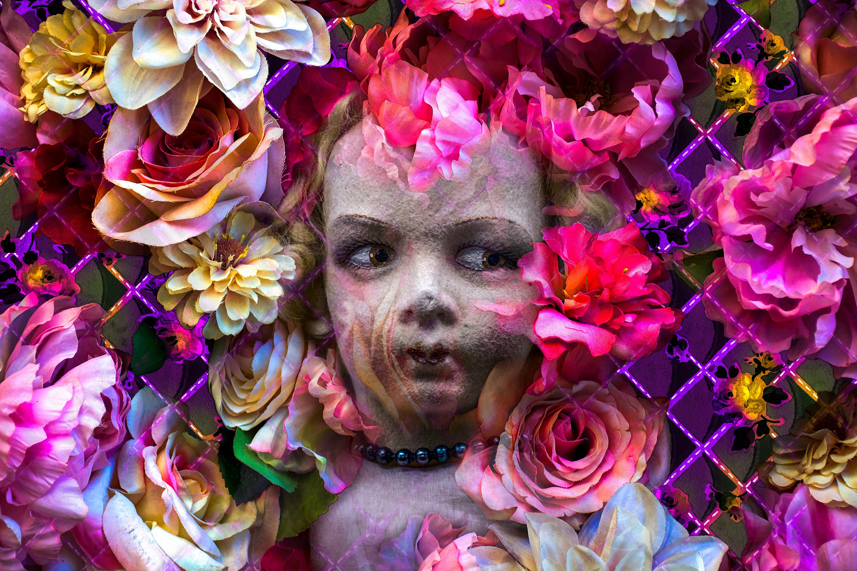 Abstract Photograph Edward L. Rubin - Flowers Baby Jane