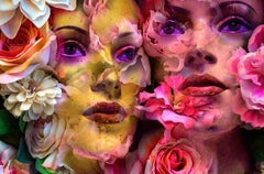 The Uncanny Valley 06 (color photography collage FRAMED)