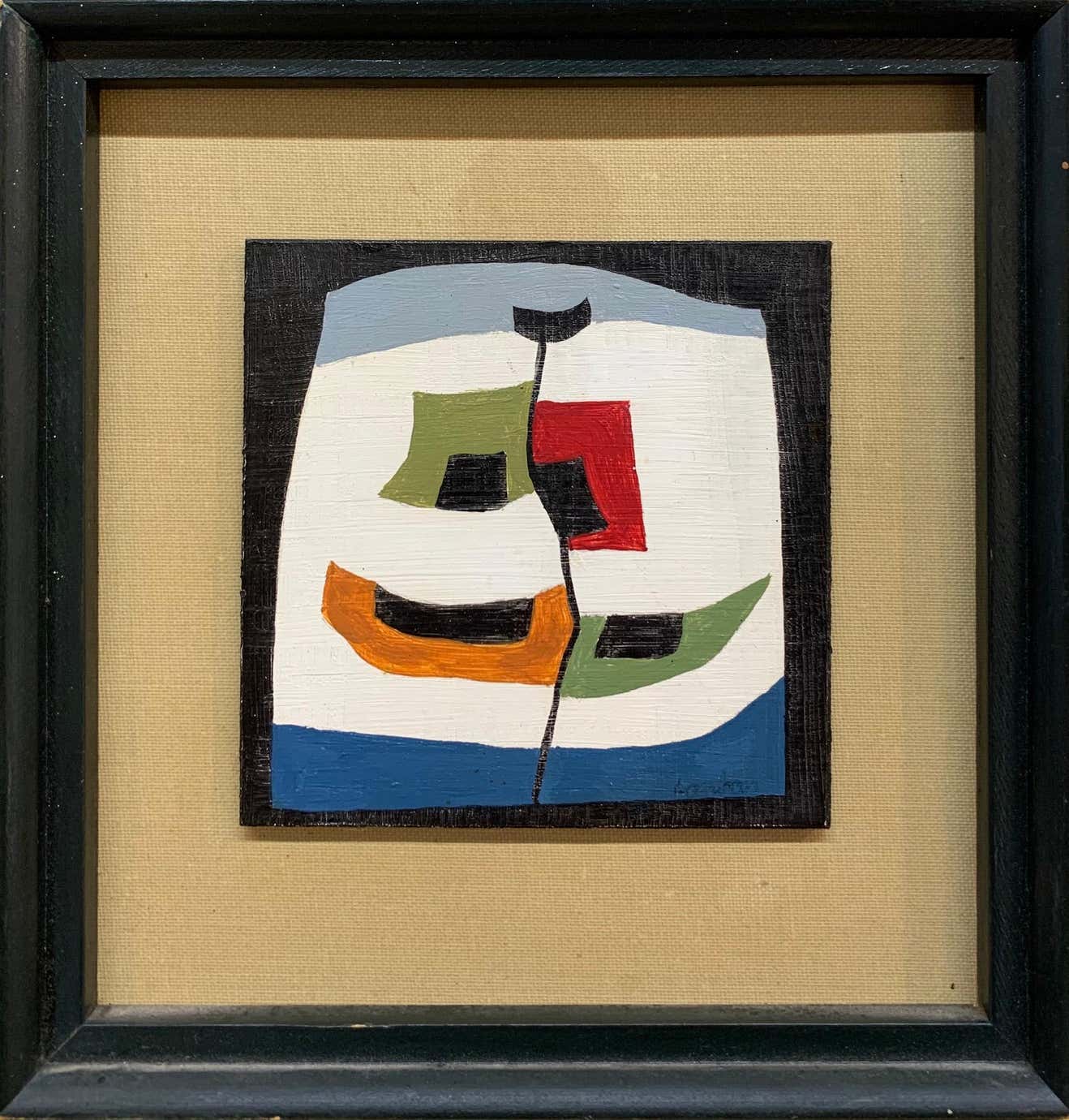 Edward Landon - 1950’s CubisM abstract Flag Arrangements For Sale at ...
