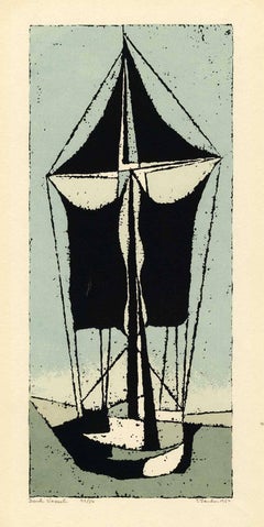 Dark Vessel (one of the very early examples of screenprinting as a fine art)