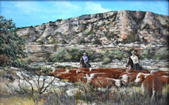 "HEREFORD TIME" CATTLE AND COWBOYS