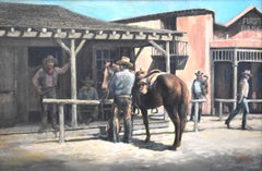 "NOON ARRIVAL" THIRSTY AND TIRED