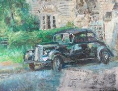Edward Lewis (1936-2018) - 2005 Oil, Vintage Car Study