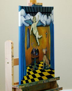 Nearer to Dog Are Thee, Original Painting