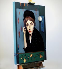 Pearl with a Girl's Earring, Original Painting
