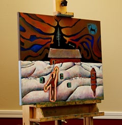 Albero d'argento, dipinto originale