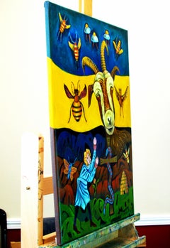 Telling the Bees, Originalgemälde
