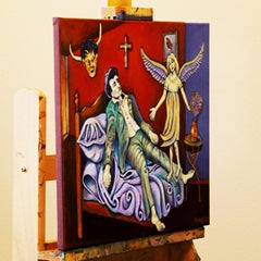 El Guardia del Cruce, Pintura Original