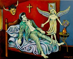 El Guardia del Cruce, Pintura Original