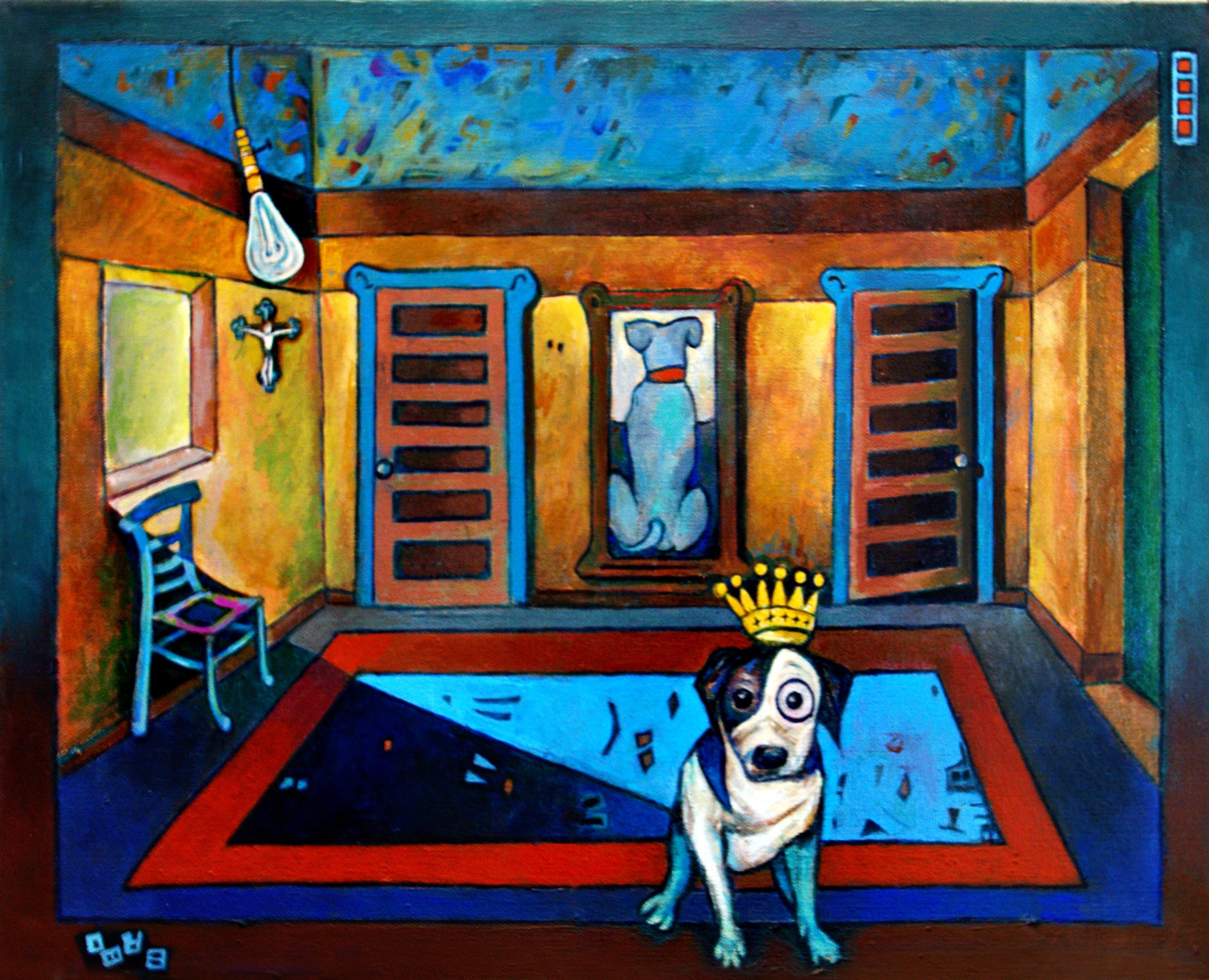 The Good Dog, Original Painting