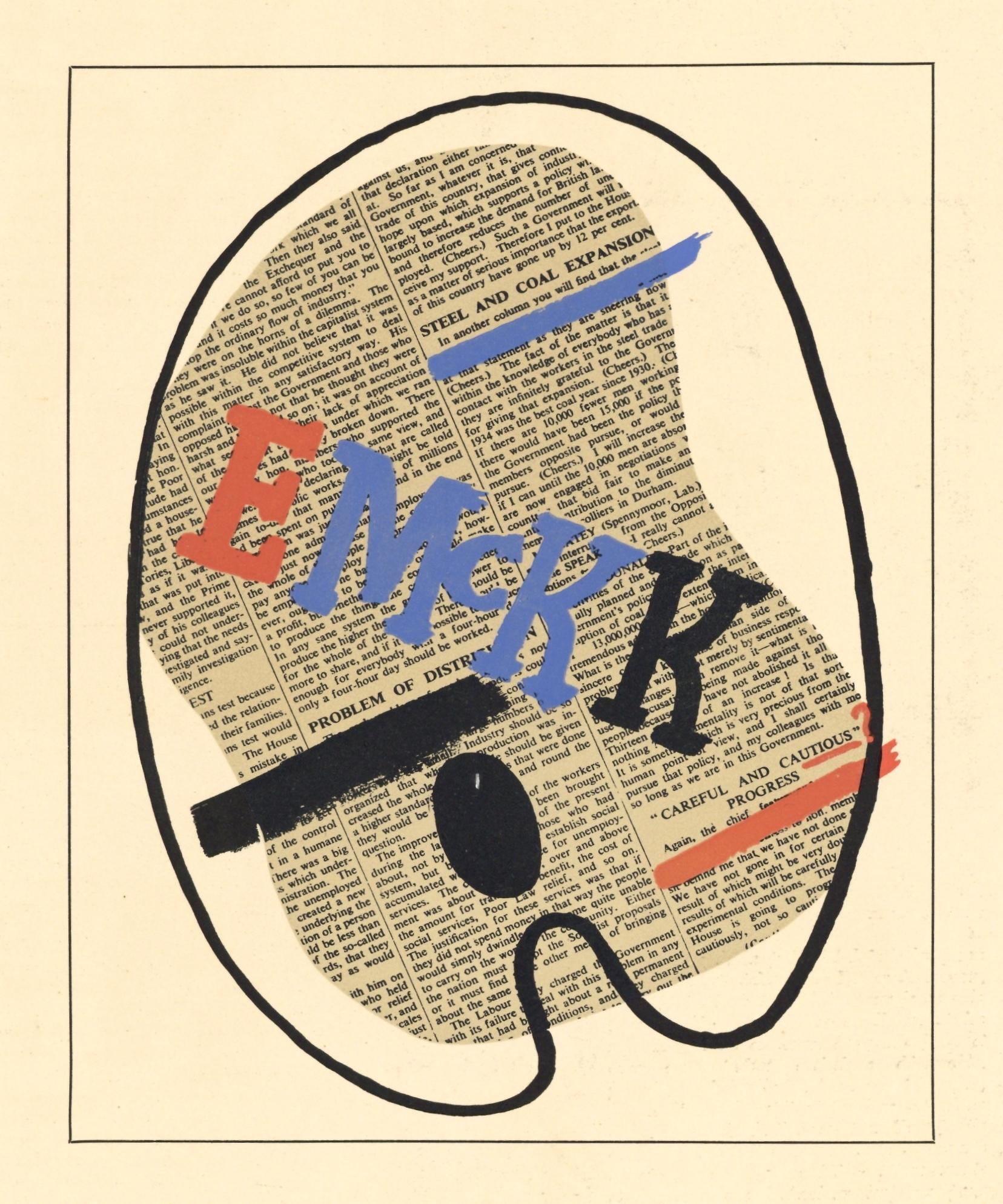 serigraph - Print by Edward McKnight Kauffer