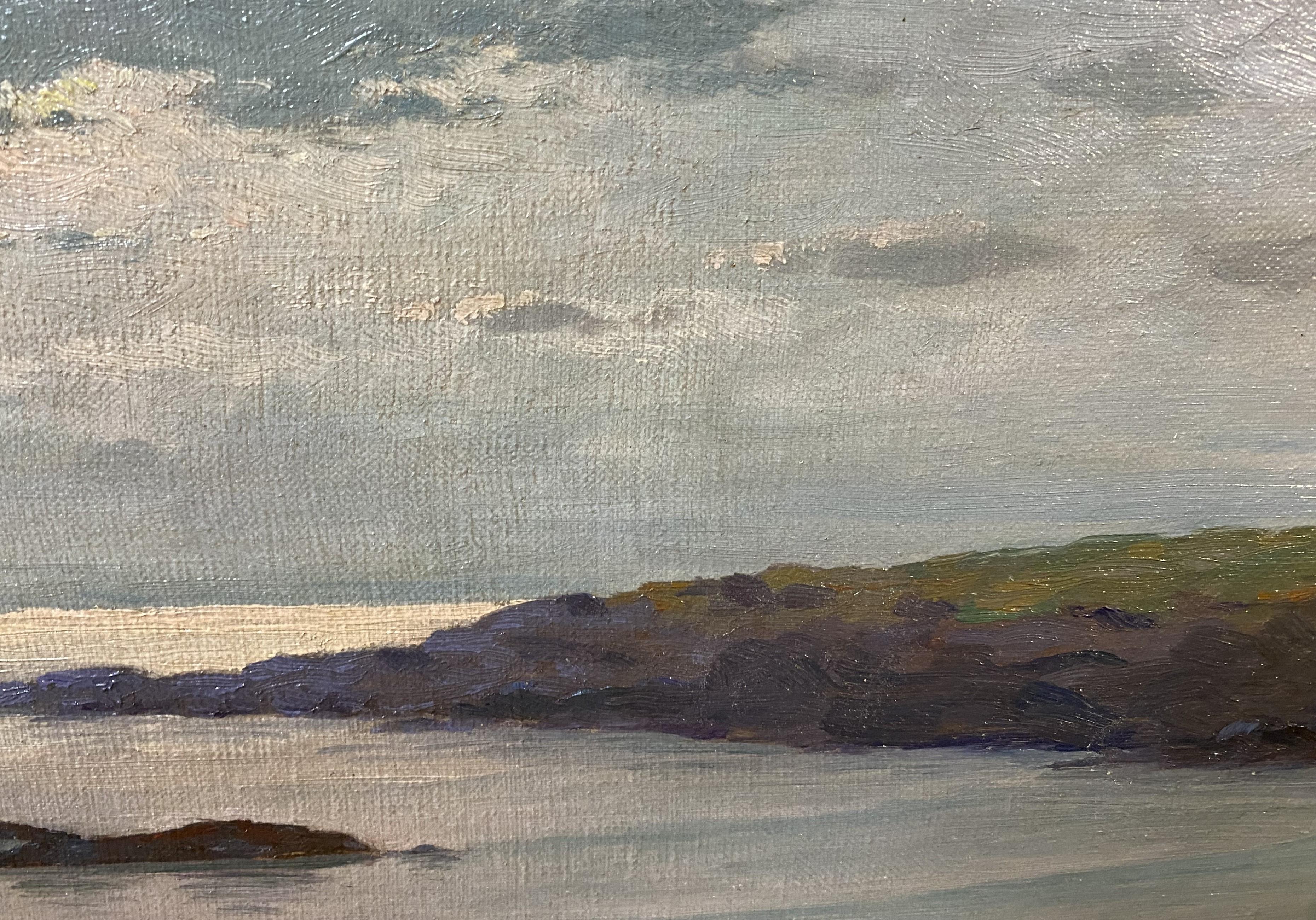 Cala Perkins en Ogunquit - Painting impresionista estadounidense de Edward Meriam Stetson
