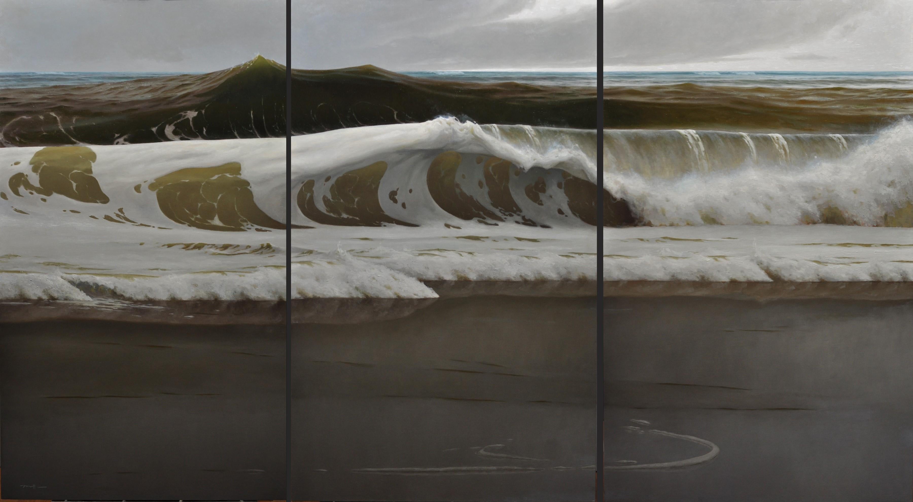 Landscape Painting de Edward Minoff - Fundación, Tríptico
