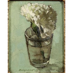 Edward Molyneux (Brite, 1891-1974) Blumenstillleben Ölgemälde auf Leinwand