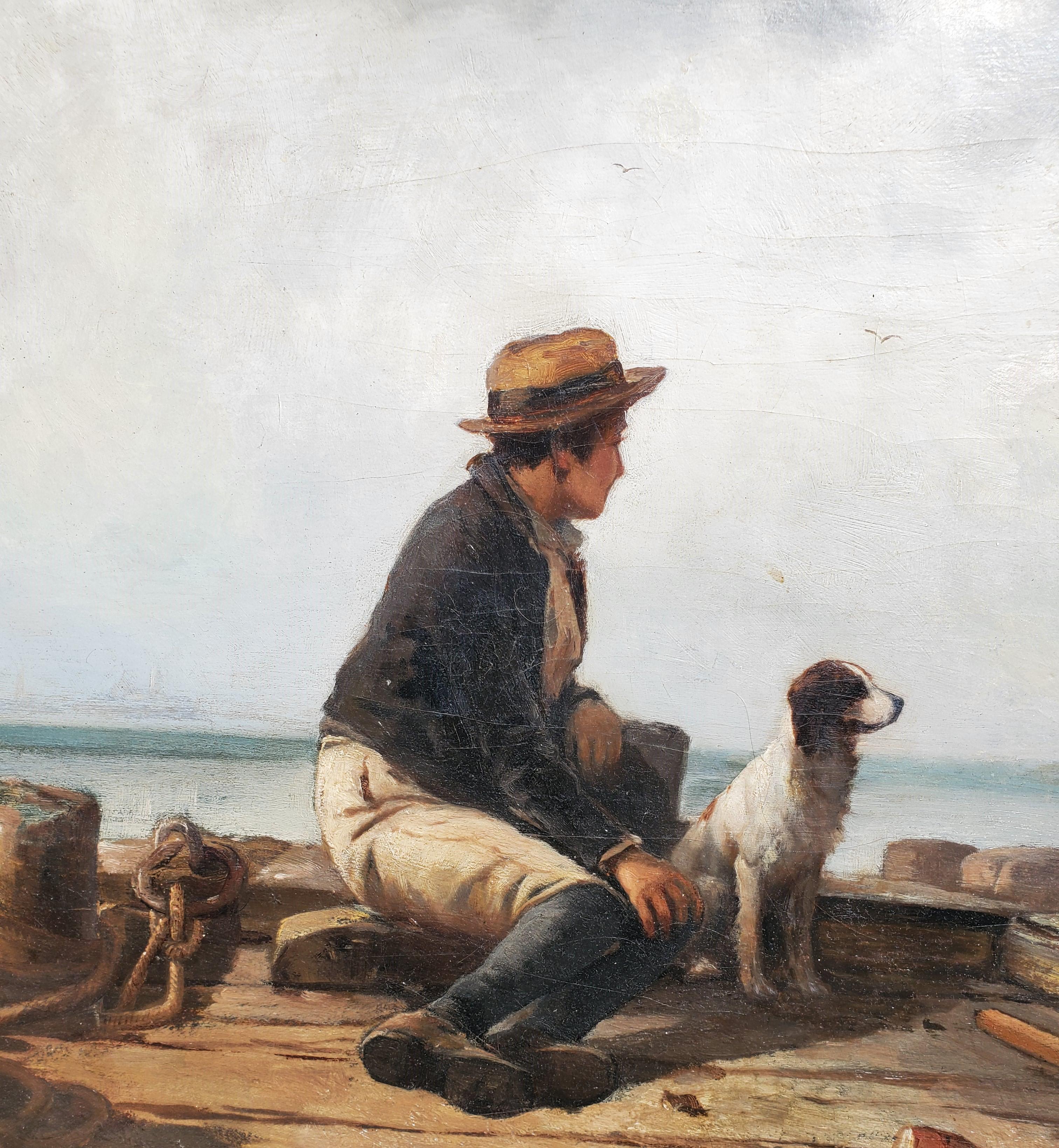 Entfernter Horizont (Hudson River School), Painting, von Edward Moran
