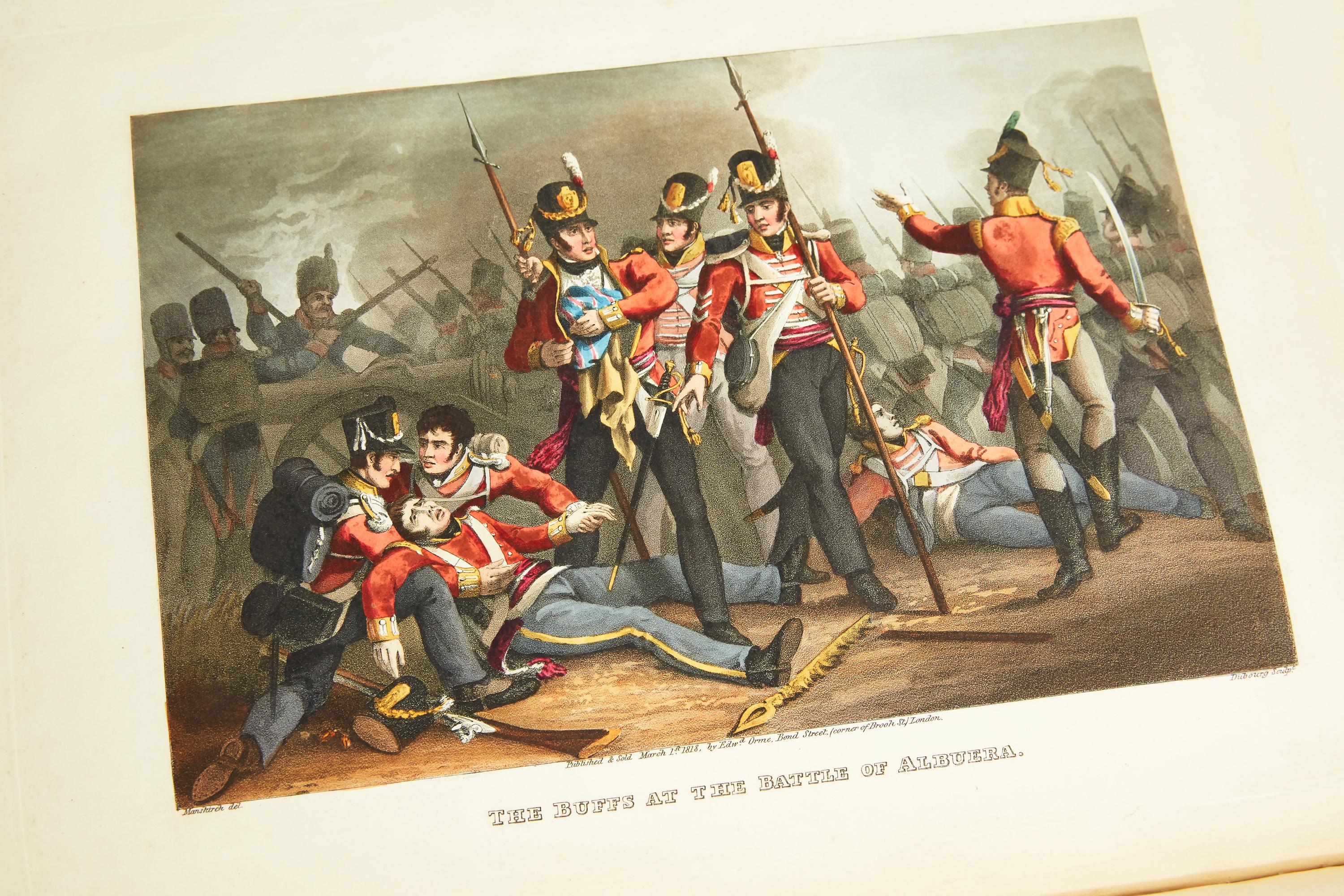 Early 19th Century Edward Orme's Historic, Military and Naval Anecdotes of Personal Valour