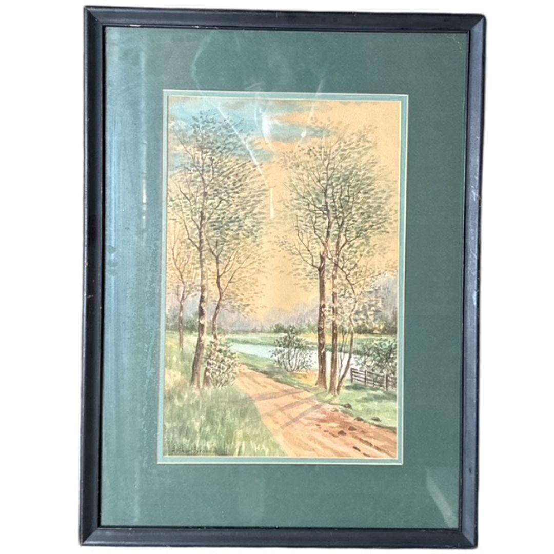 Edward Percy Moran Figurative Print – Die alte Mühle