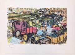 Vampire Traffic Jam (hand signed lithograph)