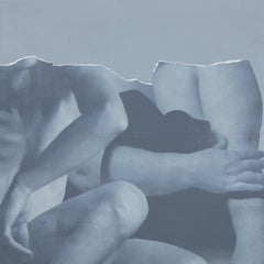 "Nueve" Mínimo Figurativo Abstracto Contemporáneo