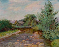 Massachusetts River in Spring Time