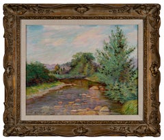 Massachusetts River in Spring Time