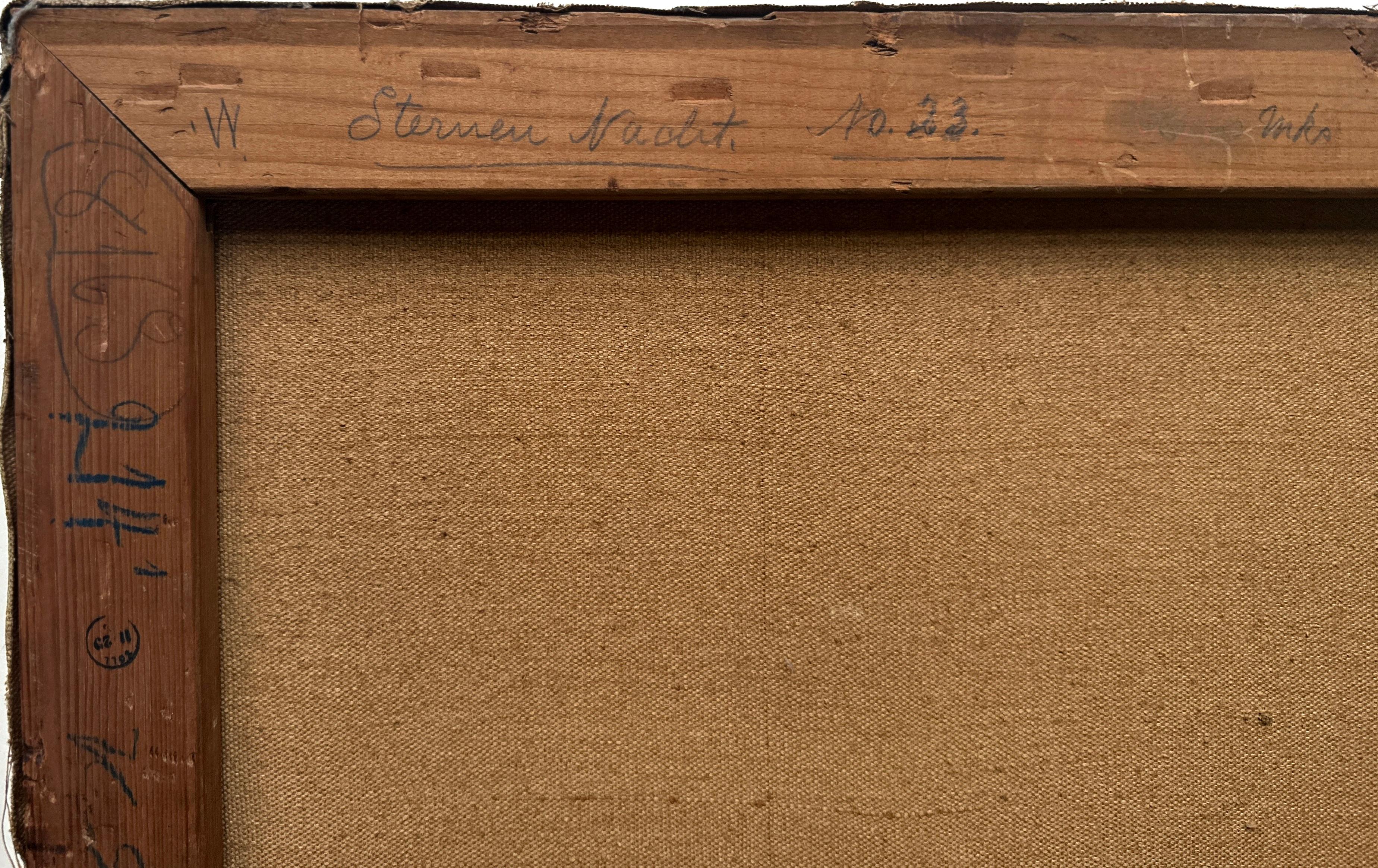 Noche estrellada Pintura al óleo, Artista californiano de Sacramento, Impresionista, Museo en venta 2