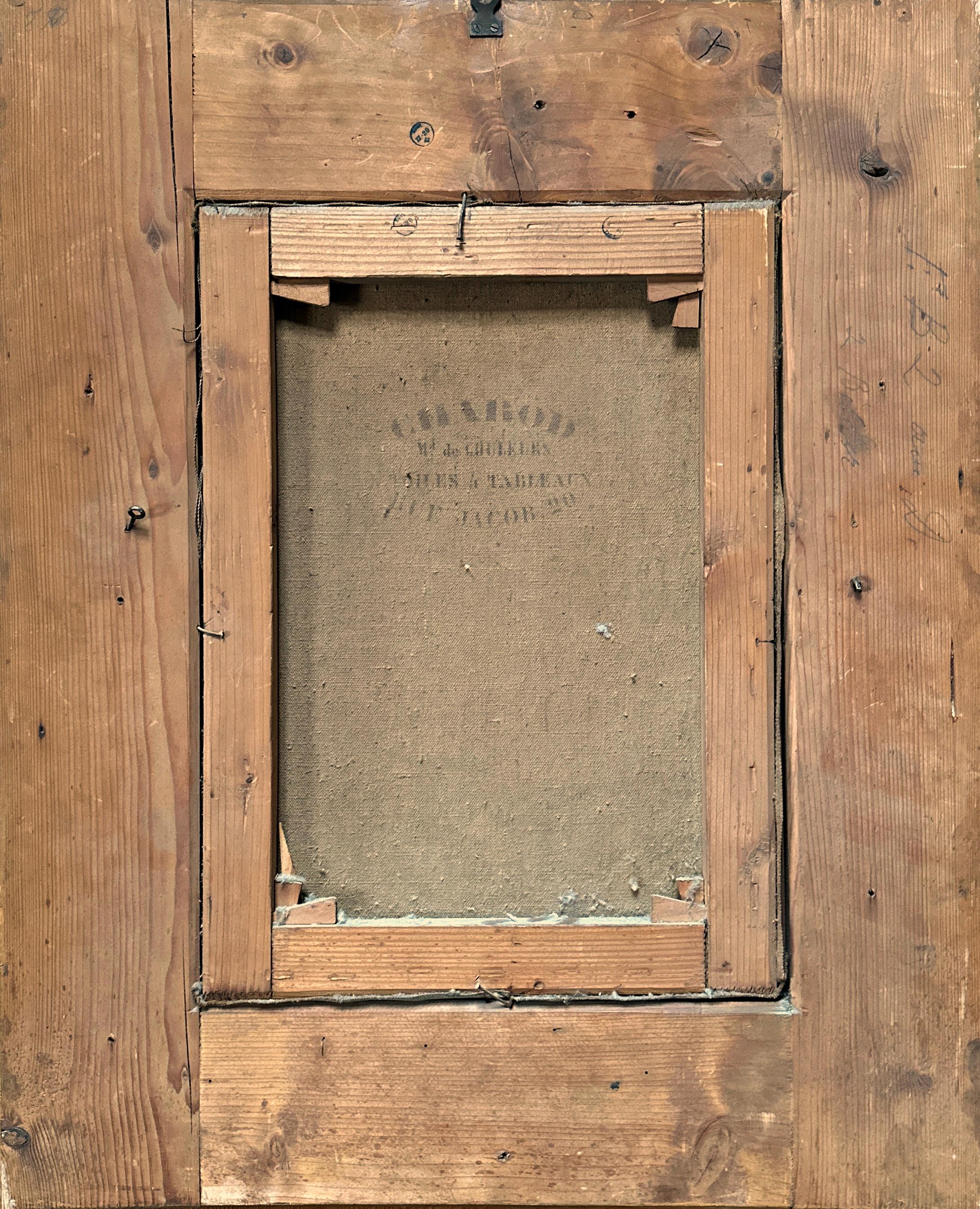 Frau pflückt Blumen, Ölgemälde, Kalifornischer Künstler Sacramento, Impressionist im Angebot 3