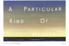 2001 After Edward Ruscha 'A Particular Kind of Heaven' Pop Art USA 
