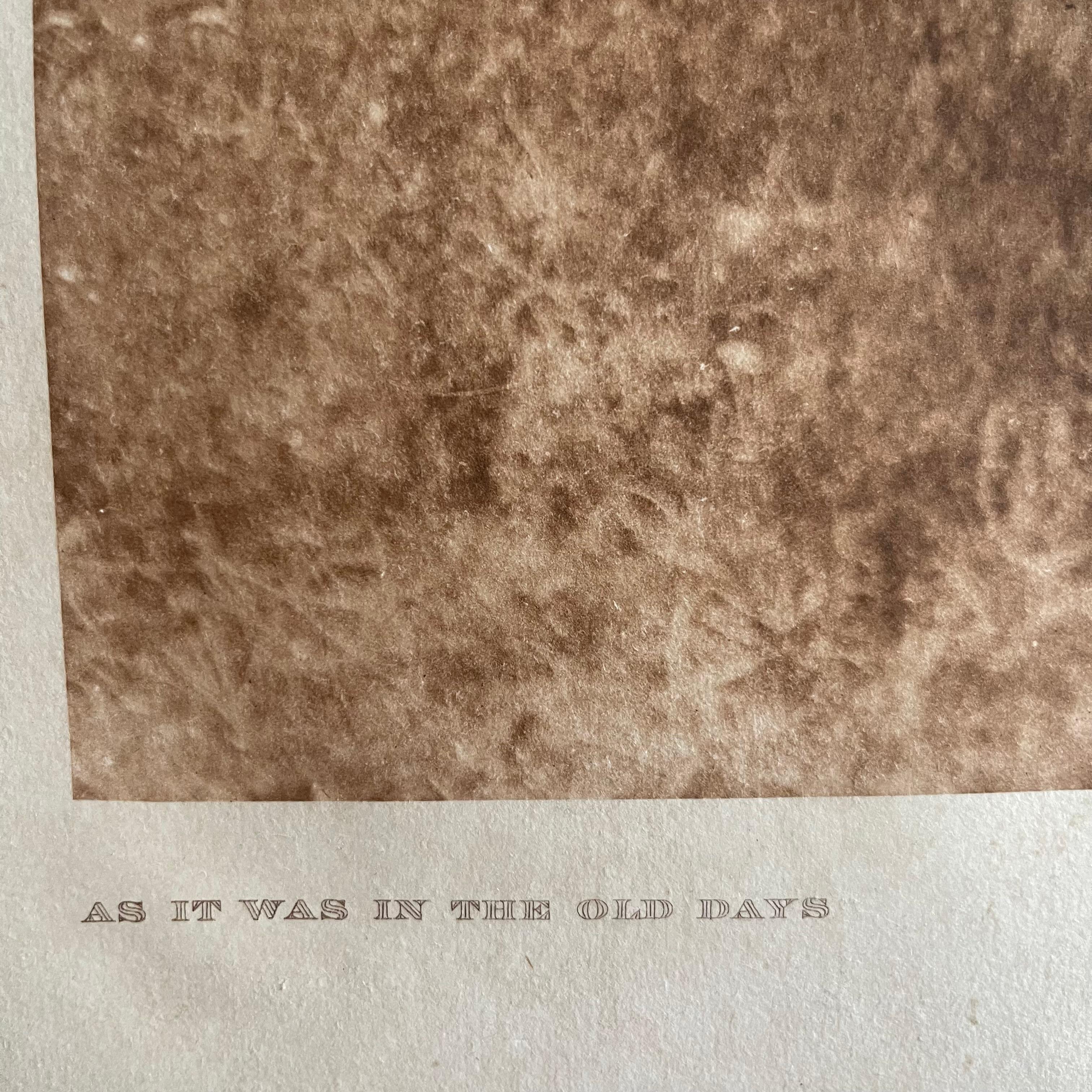 Américain Edward S Curtis (1868-1952) « As It Was In The Old Days », 1927 en vente