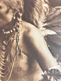 Edward S Curtis (1868-1952) Gambler Piegan, 1900