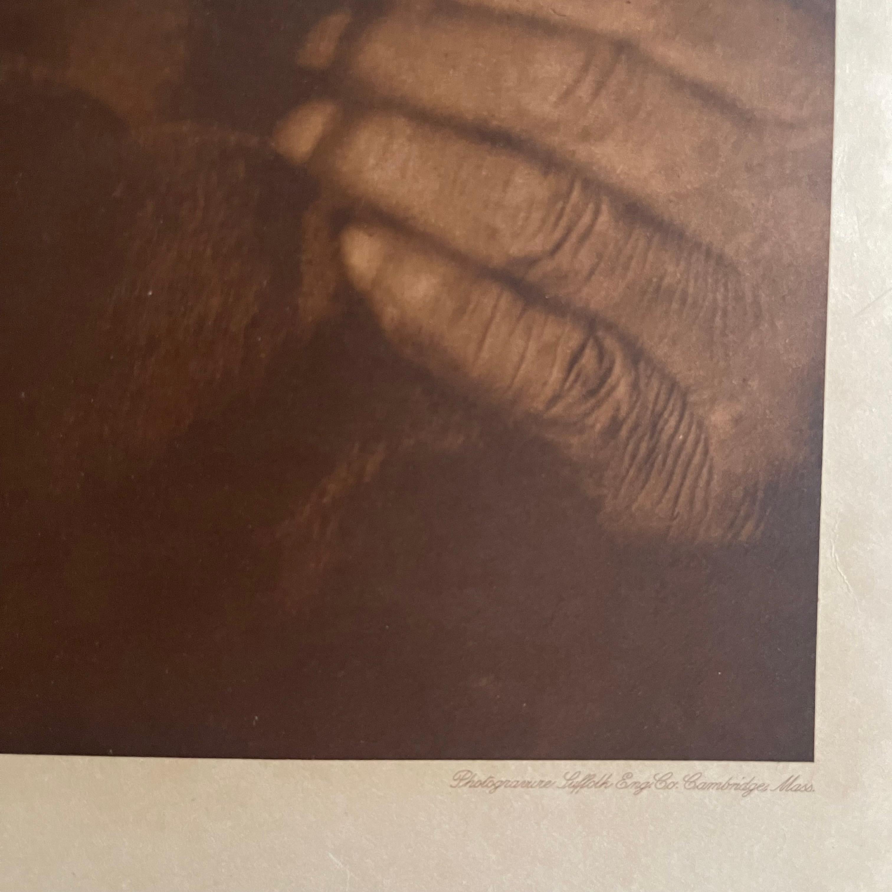 American Classical Edward S Curtis (1868-1952) Oyi – Tsa “Duck White” Summer Cacique of Santa Clara For Sale