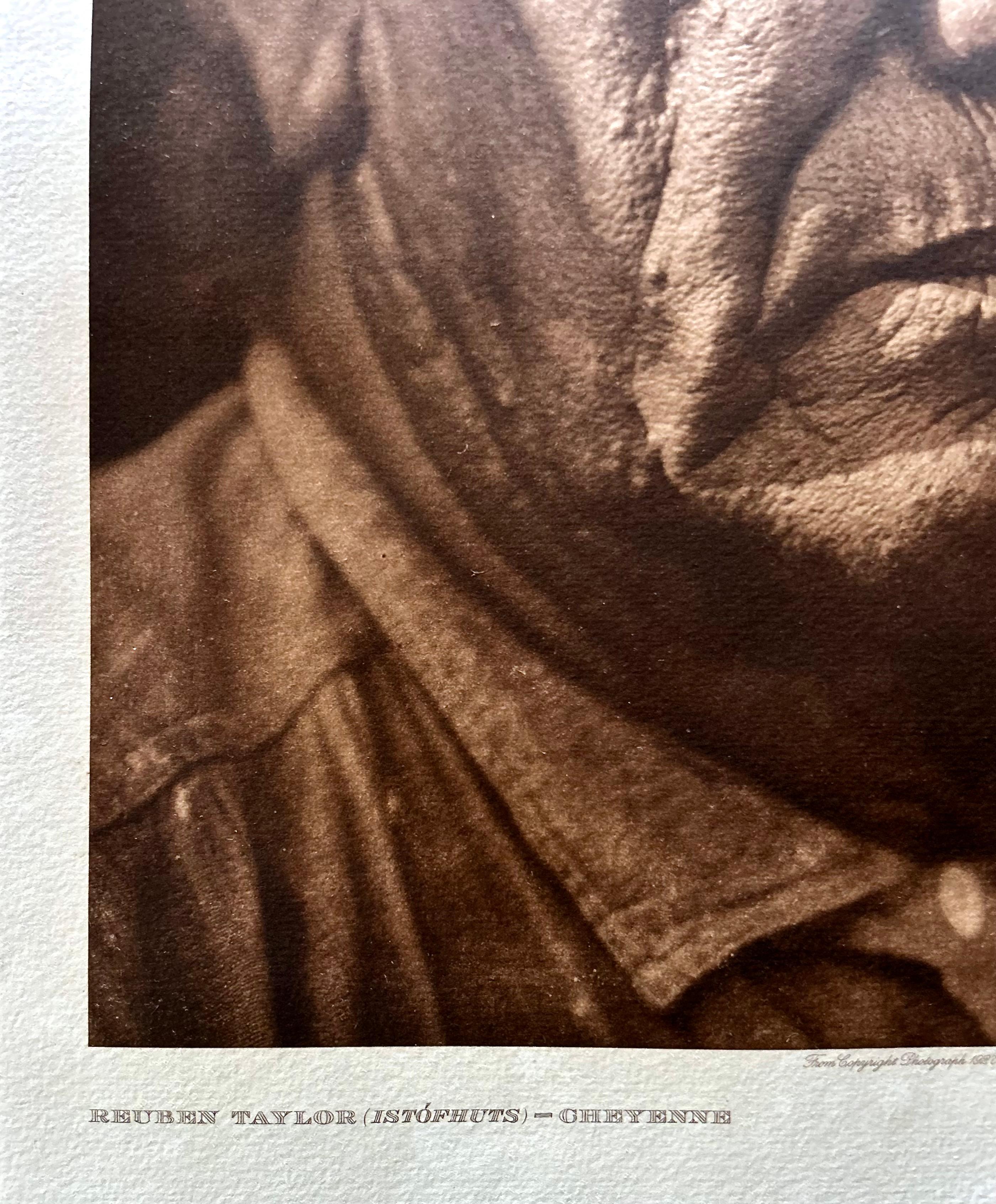 Edward S. Curtis (1868-1952), Reuben Taylor (Istofhuts) - Cheyenne, 1927 clásico estadounidense en venta