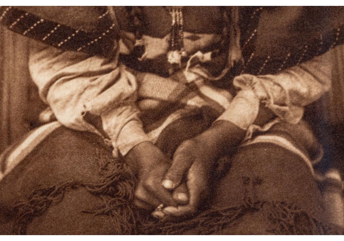 Edward S. Curtis (1868-1952) Fotograbado en sepia 