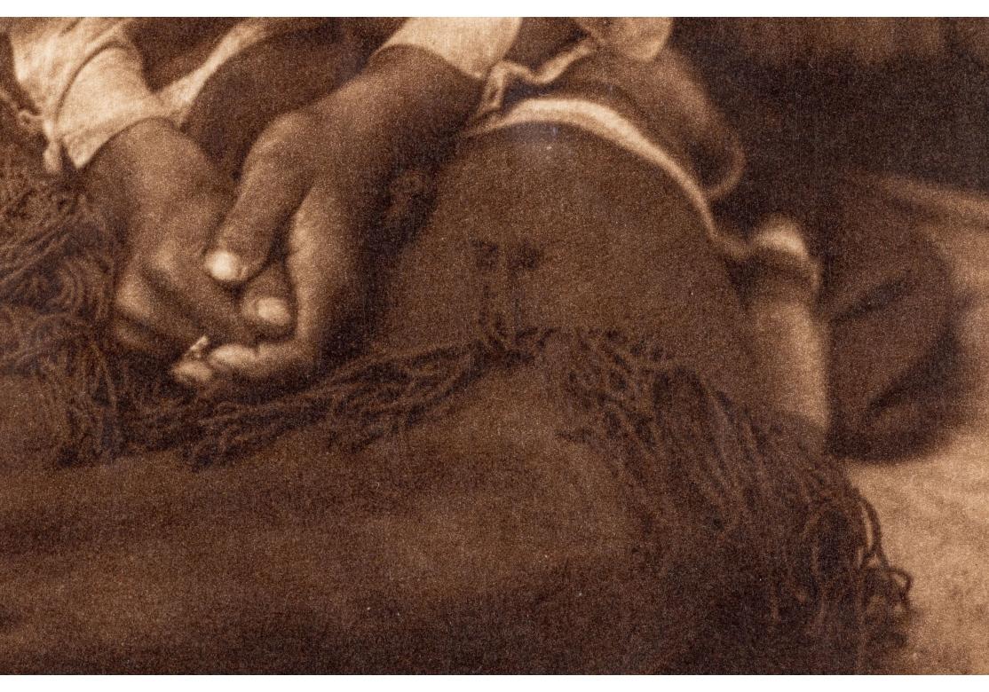Edward S. Curtis (1868-1952) Fotograbado en sepia 