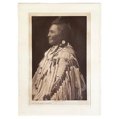 Edward S Curtis (1868-1952) Shot in The Hand - Apsaroke, 1908