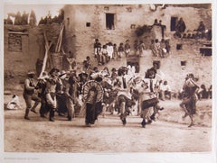 Buffalo Dance At Hano, 1904