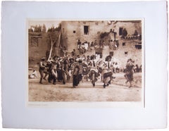 Buffalo Dance At Hano, 1904