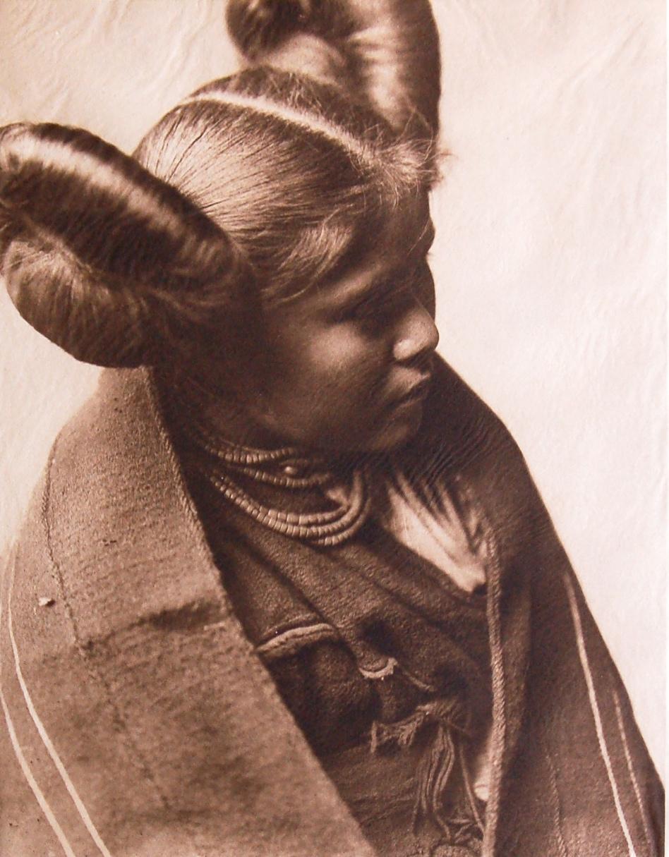 Chaiwa - Tewa - Profile,  1921 - Photograph by Edward S. Curtis