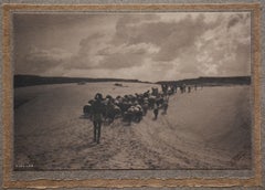 Edward S. Curtis Rae Master Exhibition Platinum Print, 'End Of Day, ' 1904