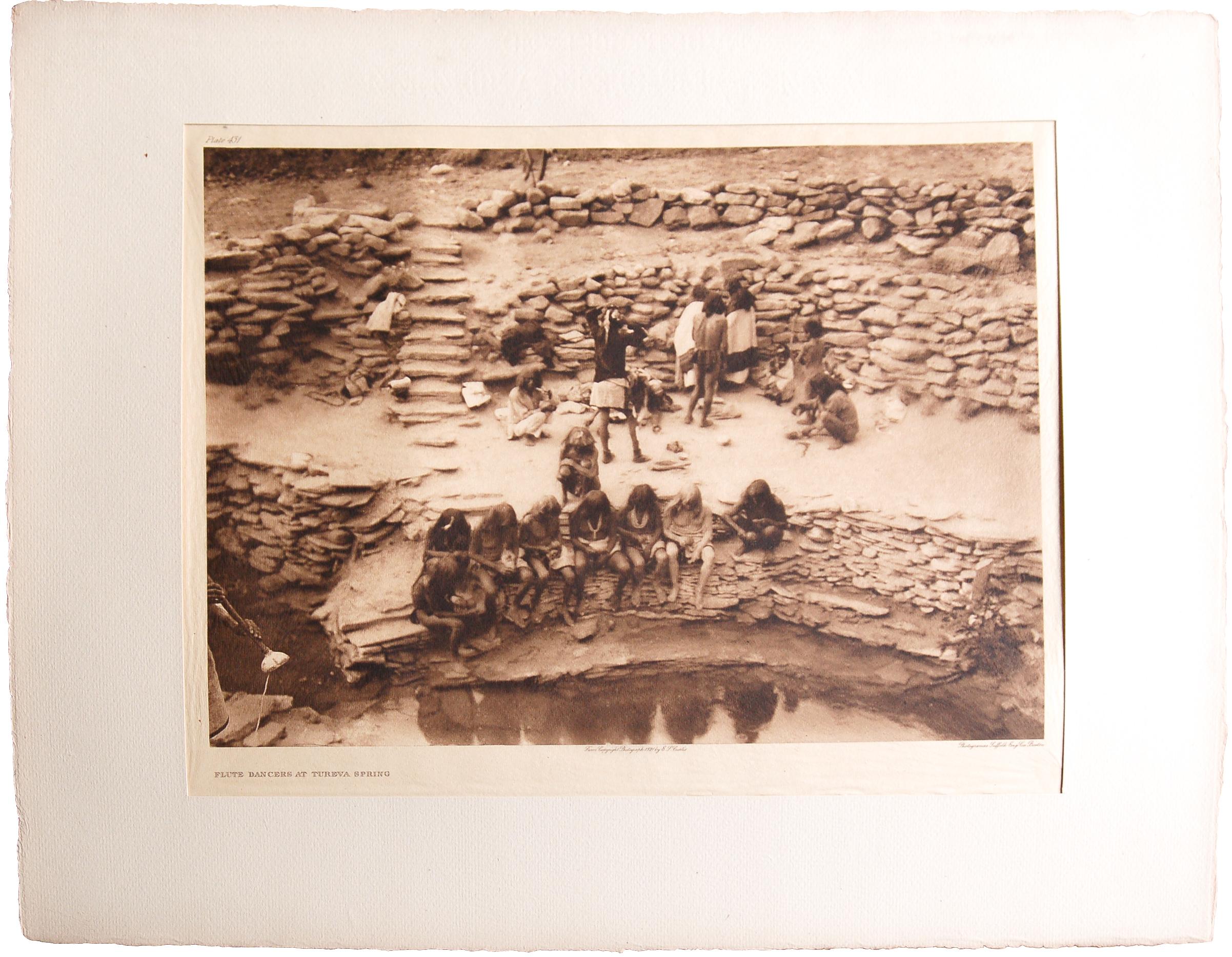 Flute Dancers At Tureva Springs, 1921