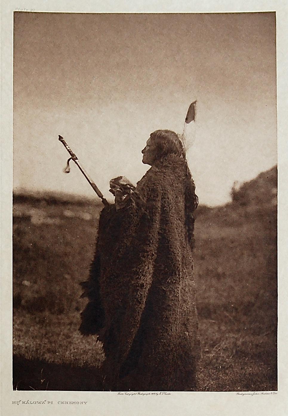 Huklowapi Ceremony, 1907 - Other Art Style Photograph by Edward S. Curtis