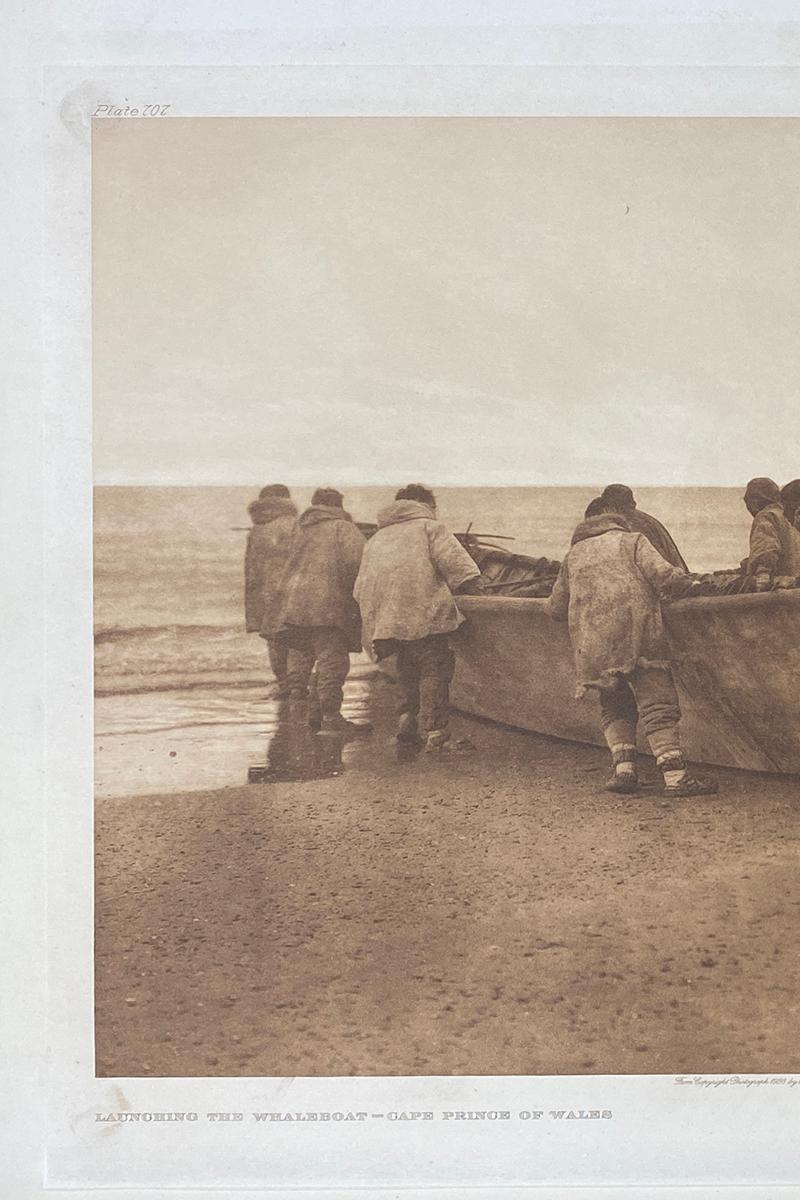 Printed plate number, Curtis's title, date, copyright, and photogravures by John Andrews and Son on recto.
Photogravure on Holland Van Gelder tissue

Known for his remarkable documentation of Native Americans in the early twentieth century, Edward