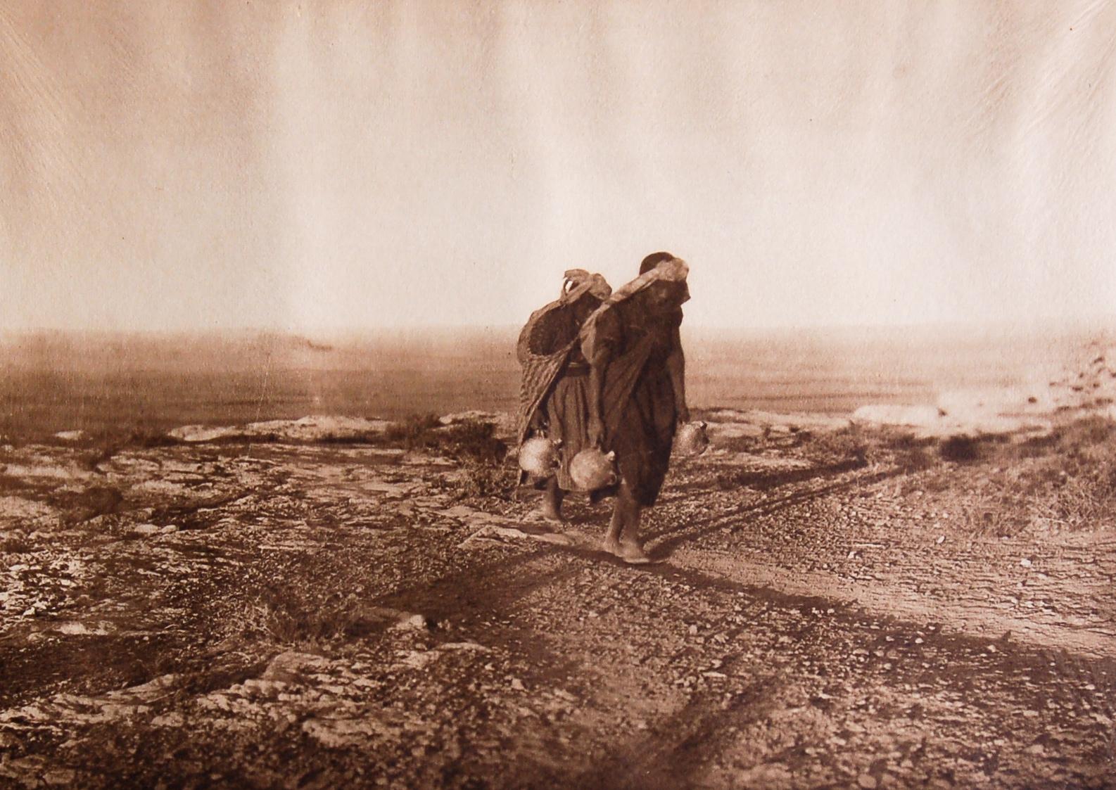 The Water Carriers, 1921 - Photograph by Edward S. Curtis
